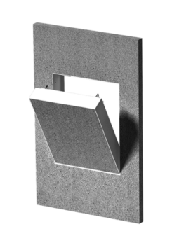 Ревізійні дверцята SILATERM каміна SILADOOR – 30×40 см – вертикальні