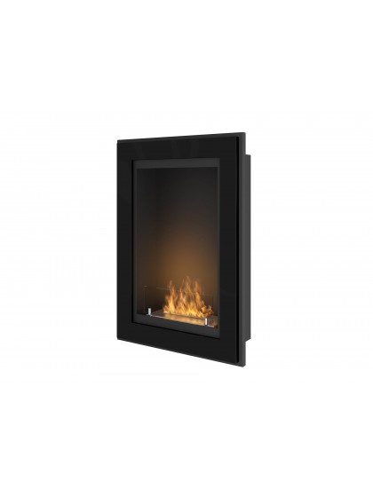 Биокамин Simple Fire FRAME 550 Черный со стеклом
