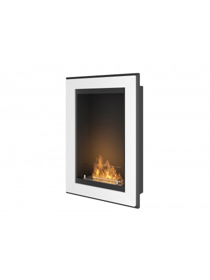 Біокамін Simple Fire FRAME 550 Білий зі склом