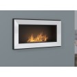 Біокамін Simple Fire FRAME 900 Білий зі склом Біокамін Simple Fire FRAME 900 Білий зі склом