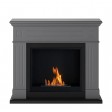 Камінокомплект Tagu LARSEN FreeFlame cірий