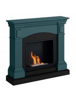 Камінокомплект Tagu MAGNA FreeFlame бірюзовий