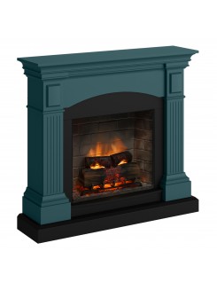 Камінокомплект Tagu MAGNA PowerFlame 2 бірюзовий
