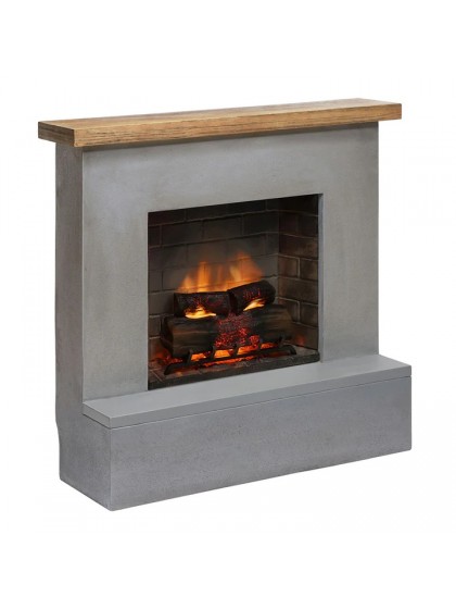 Камінокомплект Tagu ROLF PowerFlame 2 сірий