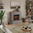 Камінокомплект Tagu ROLF PowerFlame 2 сірий