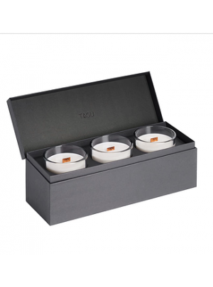 Потріскуюча свічка Tagu Candleplace потрійна