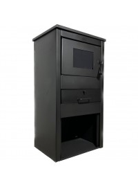 Сталева піч Termo Sistem Tehnika TERMO KREKA E з водяним контуром