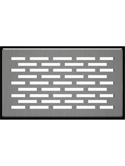 Вентиляційна решітка Kratki 11x17 см FLOOR шліфована Вентиляційна решітка Kratki 11x17 см FLOOR шліфована