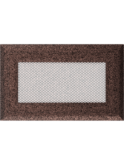 Вентиляційна решітка Kratki 11x17 см OSKAR мідна фарбована Вентиляційна решітка Kratki 11x17 см OSKAR мідна фарбована