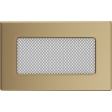 Вентиляційна решітка Kratki 11x17 см золото гальванічне Вентиляційна решітка Kratki 11x17 см золото гальванічне