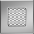 Вентиляційна решітка Kratki 11x11 см нікельована