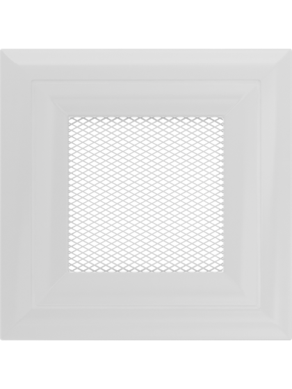 Вентиляційна решітка Kratki 11x11 см OSKAR біла