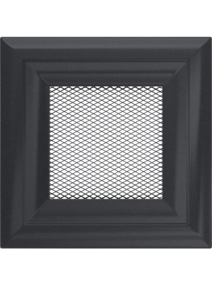 Вентиляційна решітка Kratki 11х11 см OSKAR графітова