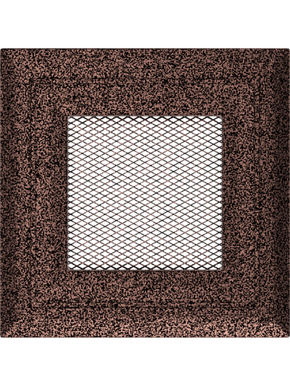 Вентиляційна решітка Kratki 11x11 см OSKAR мідна фарбована Вентиляційна решітка Kratki 11x11 см OSKAR мідна фарбована