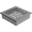 Вентиляційна решітка Kratki 17x17 см ABC гранітна