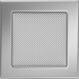 Вентиляційна решітка Kratki 17x17 см нікельована