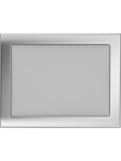 Вентиляційна решітка Kratki 22x30 см нікельована
