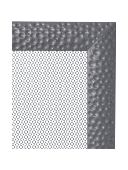 Вентиляційна решітка Kratki 22x30 см VENUS графітова