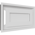 Вентиляционная решетка Kratki 22x37 см WIND белая