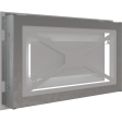 Вентиляционная решетка Kratki 22x37 см WIND белая
