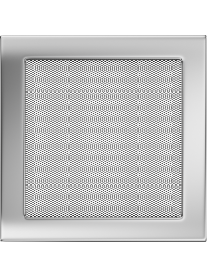 Вентиляційна решітка Kratki 22x22 см нікельована