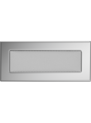 Вентиляційна решітка Kratki 11х24 см нікельована