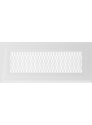 Вентиляційна решітка Kratki 11х24 см OSKAR біла