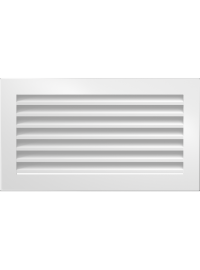 Вентиляційна решітка Kratki 17х30 см FRESH біла