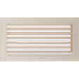 Вентиляційна решітка Kratki 17x30 см OSKAR кремова з жалюзями Вентиляційна решітка Kratki 17x30 см OSKAR кремова з жалюзями