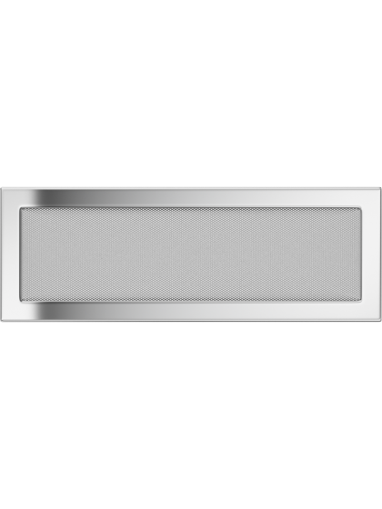Вентиляційна решітка Kratki 17x49 см нікельована