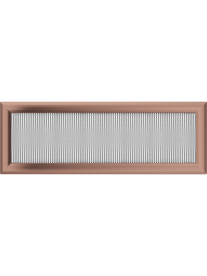 Вентиляційна решітка Kratki 17х49 см OSKAR мідна Вентиляційна решітка Kratki 17х49 см OSKAR мідна