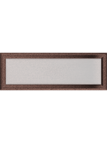 Вентиляційна решітка Kratki 17х49 см OSKAR мідна фарбована Вентиляційна решітка Kratki 17х49 см OSKAR мідна фарбована