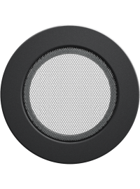 Вентиляційна решітка Kratki кругла графітова Ø 125