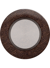 Вентиляційна решітка Kratki кругла мідна Ø 125