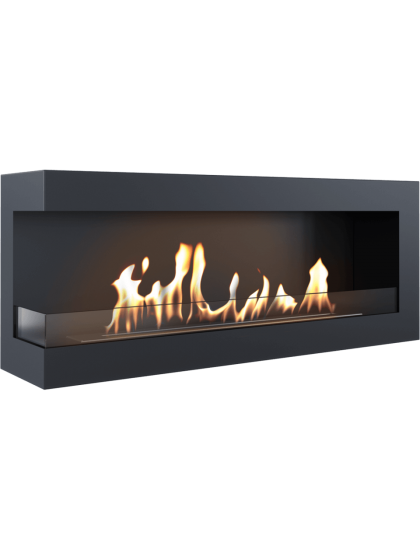 Біокамін Kratki DELTA 1200 лівий зі склом і з сертифікатом TUV Біокамін Kratki DELTA 1200 лівий зі склом і з сертифікатом TUV