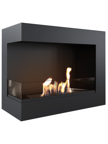 Біокамін Kratki DELTA 600 лівий з склом і з сертифікатом TUV Біокамін Kratki DELTA 600 лівий з склом і з сертифікатом TUV