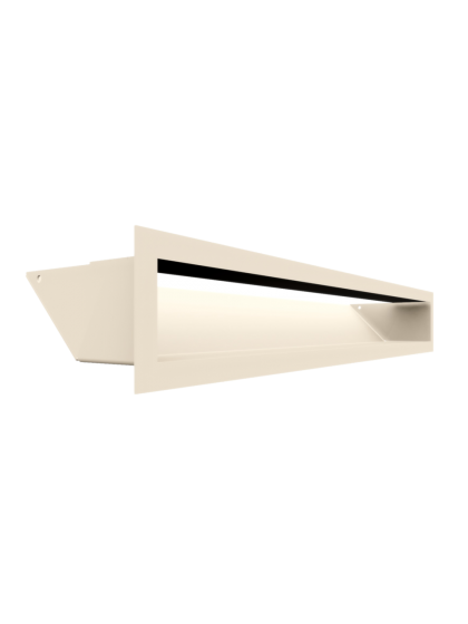 Вентиляційна решітка Kratki LUFT кремова 9х60 Вентиляційна решітка Kratki LUFT кремова 9х60