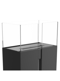 Скло для біокаміну Kratki ROMEO - переднє