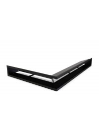 Вентиляционная решетка Defro Home DH LUFT угловая левая 740x470x90 (120)