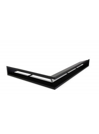 Вентиляционная решетка Defro Home DH LUFT угловая левая 910x400x90 (120)