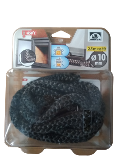 Шнур з керамоволокна Hansa Ø 10 мм, довжина 2,5 м 