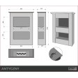 Камінокомплект Kami ANTIQUE Stone Portal