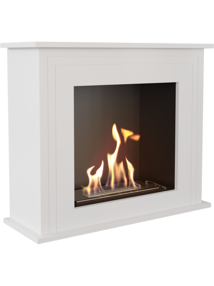 Біокамін Kratki JUNE білий з сертифікатом TUV