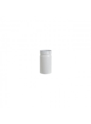 Труба порцеляно-емальована 25 см Ø120 біла