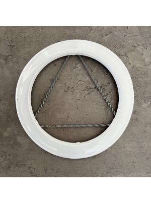 Розетта Ø130 біла