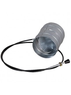 Дросельна заслінка для регулювання подання повітря Ø150 