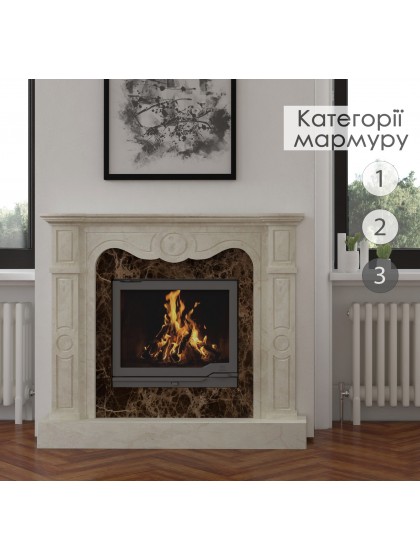 Камінне облицювання Hitis Шарм,  матеріал мармур категорії 3