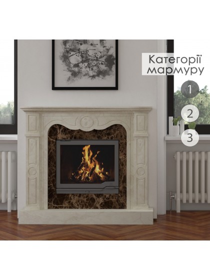 Камінне облицювання Hitis Шарм,  матеріал мармур категорії 1