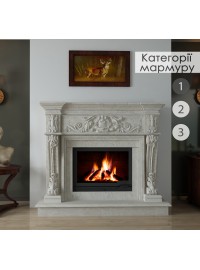 Каминная облицовка Hitis Реал материал мрамор категории 1