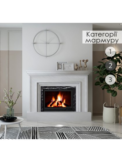 Камінне облицювання Hitis Діоптріс 3, матеріал мармур категорії 2 Камінне облицювання Hitis Діоптріс 3, матеріал мармур категорії 2